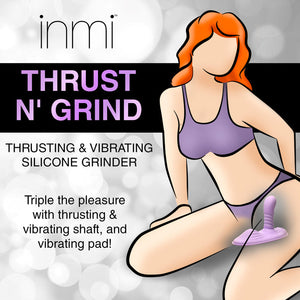 Inmi Thrust 'N' Grind Thrusting & Vibrating Silicone Grinder