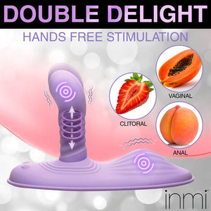 Inmi Thrust 'N' Grind Thrusting & Vibrating Silicone Grinder