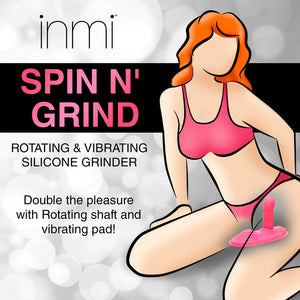 Inmi Spin 'N' Grind Rotating & Vibrating Silicone Grinder