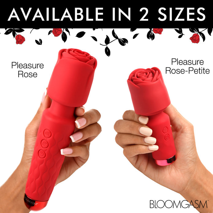 Bloomgasm Pleasure Rose-Petite Mini Silicone Rose Wand