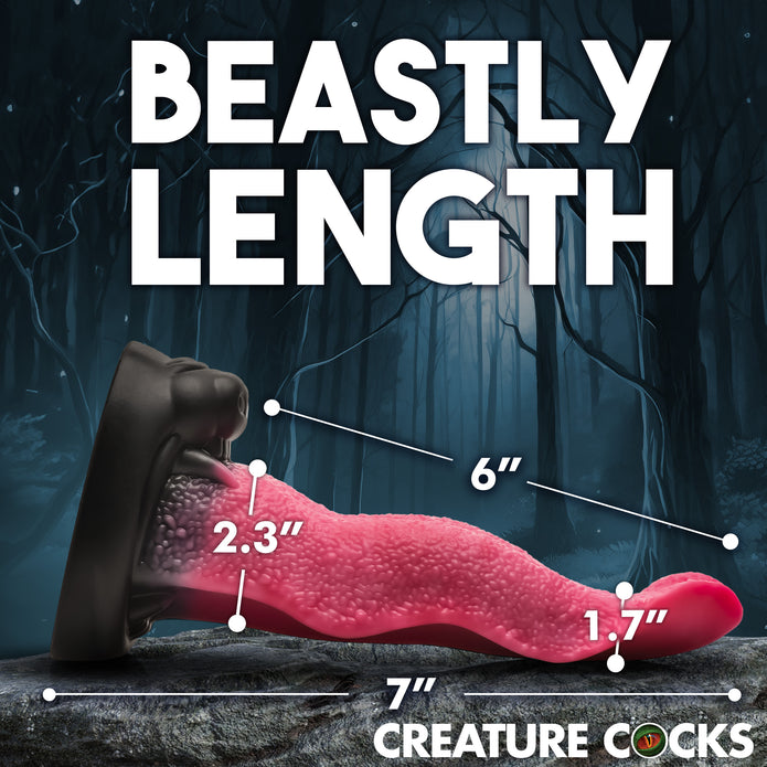 Creature Cocks Wolf's Lick Wolf Maw Silicone Dildo