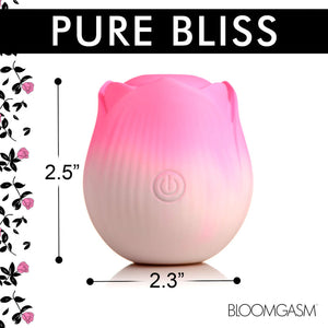 Bloomgasm Pulsing Petals Throbbing Rose Stimulator - Pink