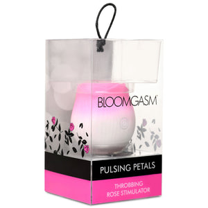 Bloomgasm Pulsing Petals Throbbing Rose Stimulator - Pink