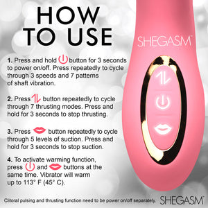 Shegasm Candy-Thrust Rabbit Vibrator