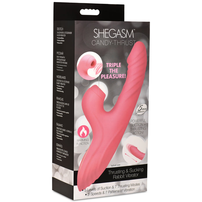 Shegasm Candy-Thrust Rabbit Vibrator