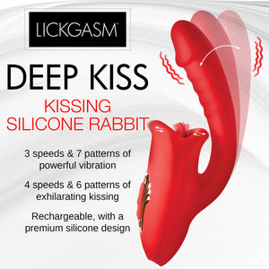 Deep Kiss Kissing Silicone Rabbit