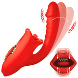 Deep Kiss Kissing Silicone Rabbit