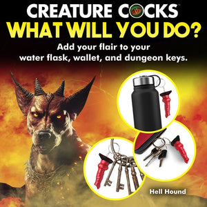 Creature Cocks Hell-Hound Keychain