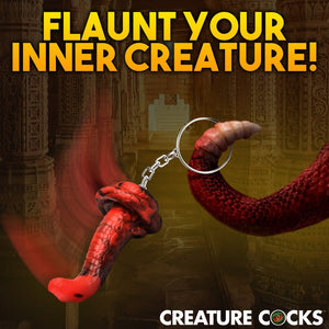 Creature Cocks King Cobra Keychain