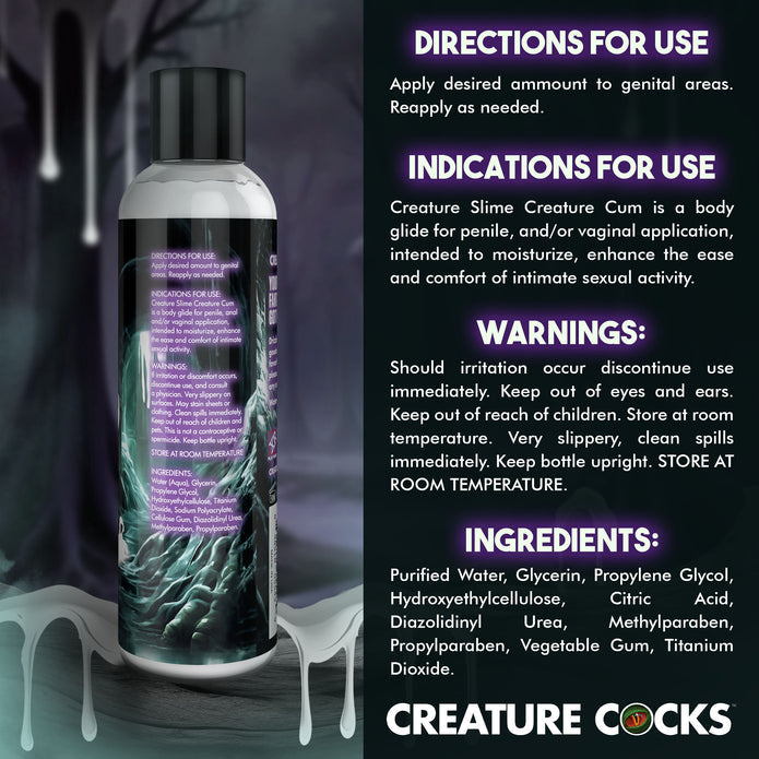 Creature Slime Creature Cum Unscented Jizz Lubricant