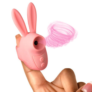 Shegasm Sucky Bunny Clit Stimulator - Pink