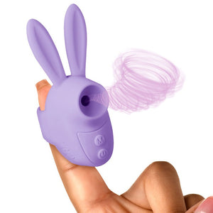 Shegasm Sucky Bunny Clit Stimulator - Purple