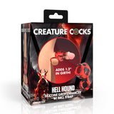 Creature Cocks Hell Hound Silicone Penis Sleeve + Ball Stretcher