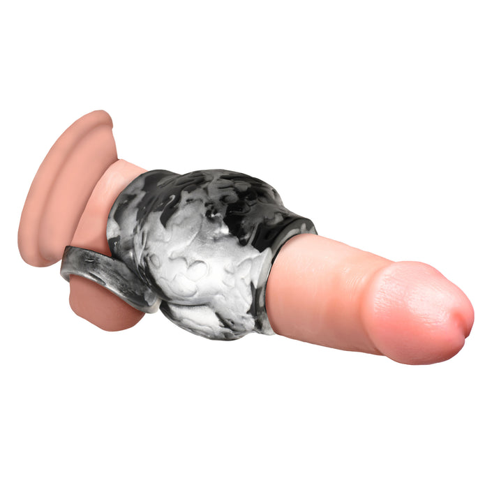 Creature Cocks Night Prowler Silicone Penis Sleeve + Ball Stretcher