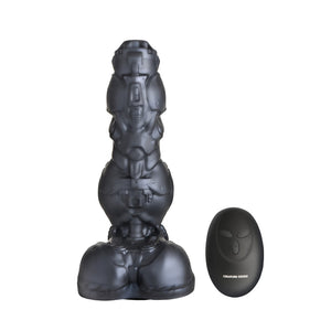 Cyborg Cock Thrusting & Vibrating Silicone Dildo