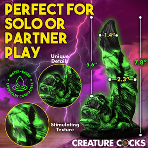 Creature Cocks Glowzilla Glow-in-the-Dark Dildo