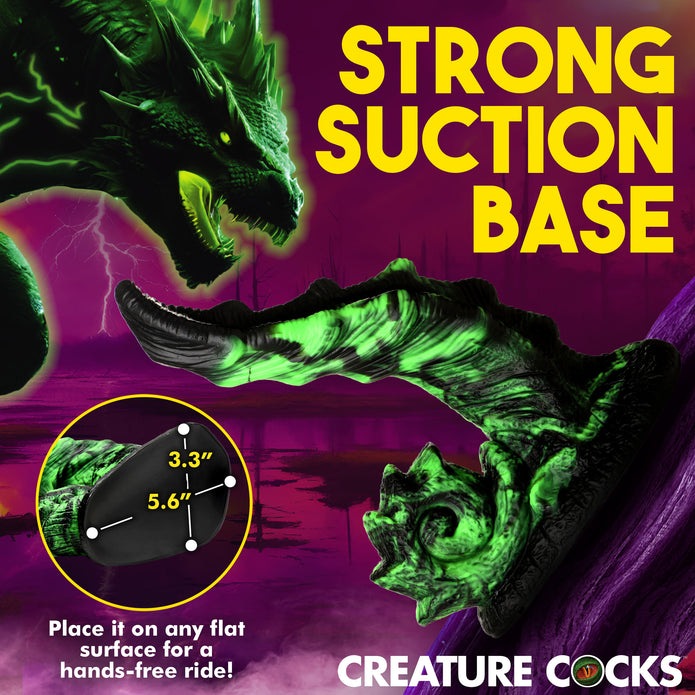 Creature Cocks Glowzilla Glow-in-the-Dark Dildo