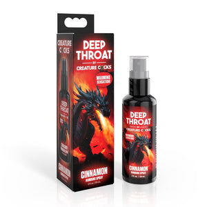 Deep Throat Cinnamon Numbing Spray 2oz