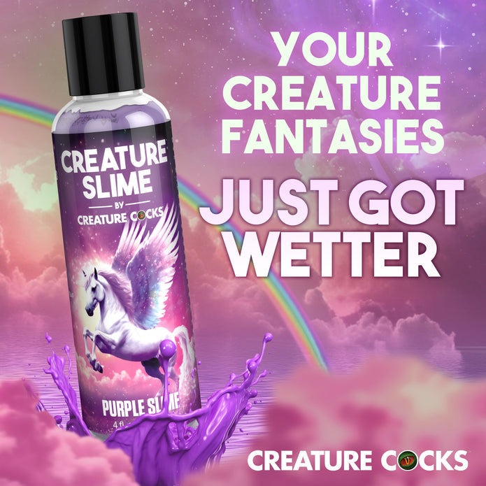 Creature Slime Purple Slime Water-Based Lubricant