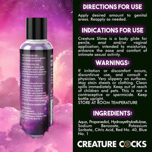 Creature Slime Purple Slime Water-Based Lubricant