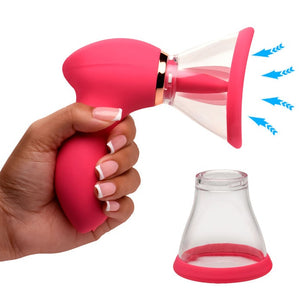 Lickgasm Plump Pleasure Licking & Sucking Clitoral Stimulator