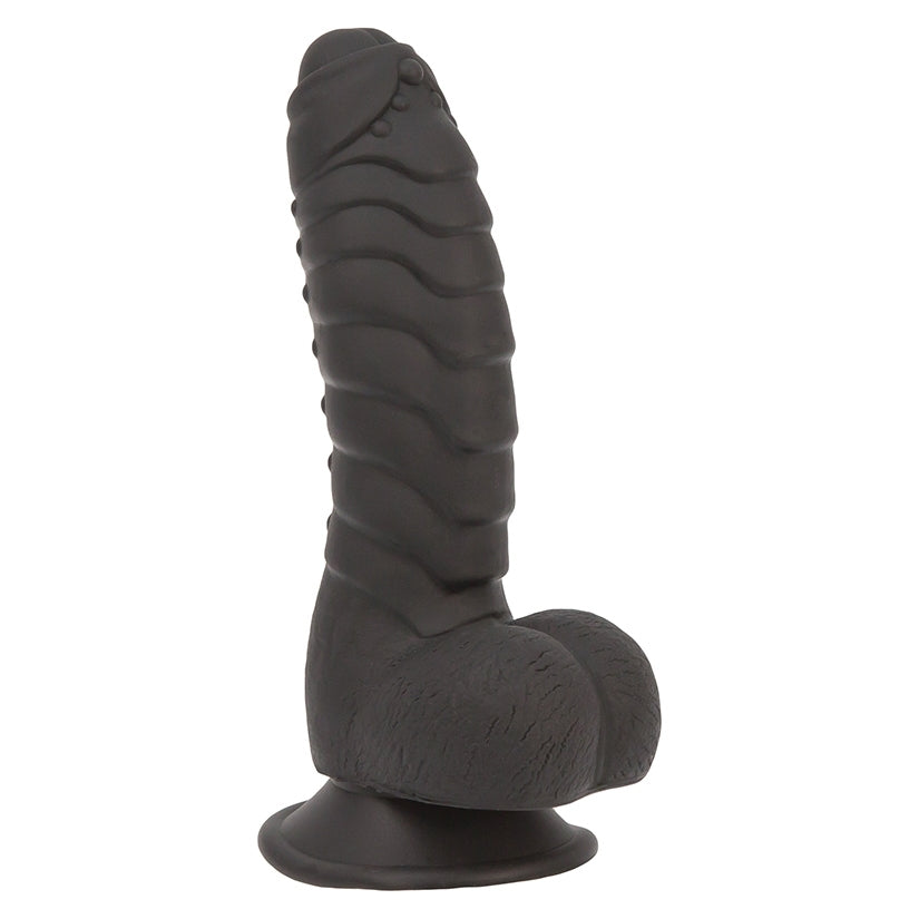 Addiction Ben Dildo W/ Balls-Black 7in.