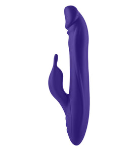 FemmeFunn Booster Rabbit XL- Dark Purple