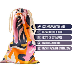 The Collection Cotton Toy Bag-Burst