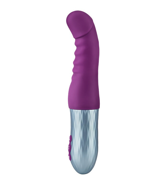 FemmeFunn Cadenza Thrusting G-Spot Vibrator- Purple