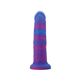 Nobu DG15 Rainbow 8" Dildo W/suction Cup- Cosmic