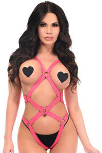 BOXED Stretchy Body Harness Bodysuit