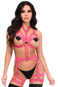 Stretchy Elastic Harness Bodysuit