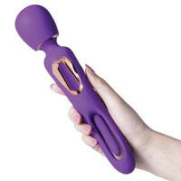 Di-orgasm Vibrating Massage Wand & G-spot Tapping Stimulator