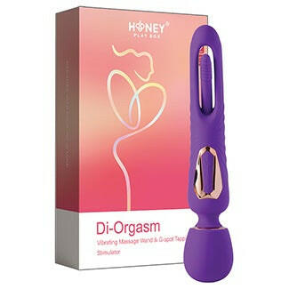 Di-orgasm Vibrating Massage Wand & G-spot Tapping Stimulator