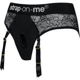 Strap-On-Me Diva Lingerie Harness- Black