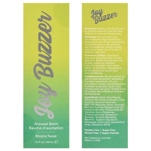 JOY BUZZER Clitoral Arousal Balm - Mojito Twist