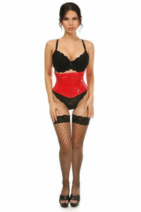 Lavish Red Patent Mini Cincher