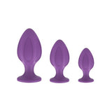 Nobu Rainbow– NRS5 Silicone Plug Set– Purple