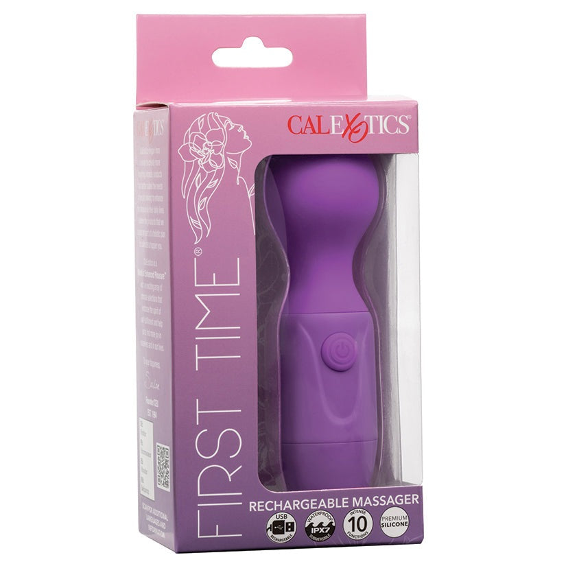 Cal-Exotics First Time Rechargeable Massager-Purple