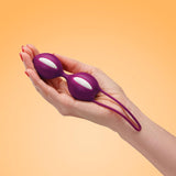 Fun Factory SmartBalls Duo Kegel Balls- Grape