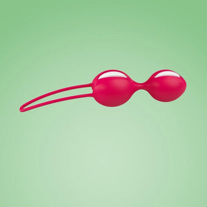 Fun Factory SmartBalls Duo Kegel Balls- India Red