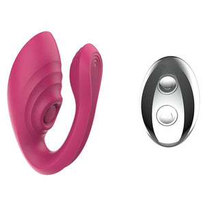 Tracy's Dog Nina Couples Vibrator-Rose Red