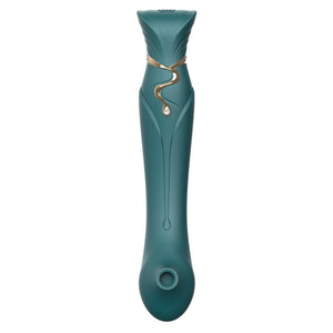 Zalo Queen Set G-Spot Pulse Wave-Jewel Green