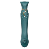 Zalo Queen Set G-Spot Pulse Wave-Jewel Green