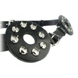 Strict Studded Spiked Breast Binder with Nipple Holes