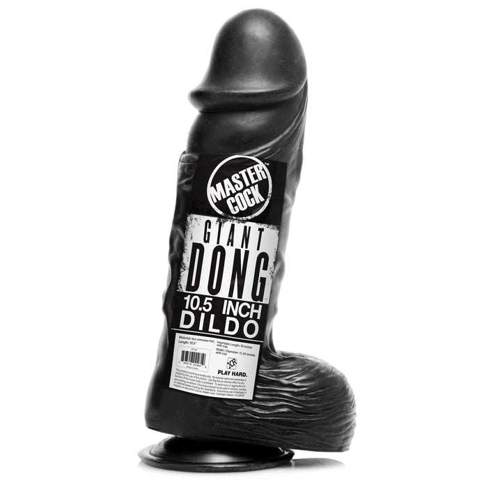 Master Cock Giant Black 10.5" Dong