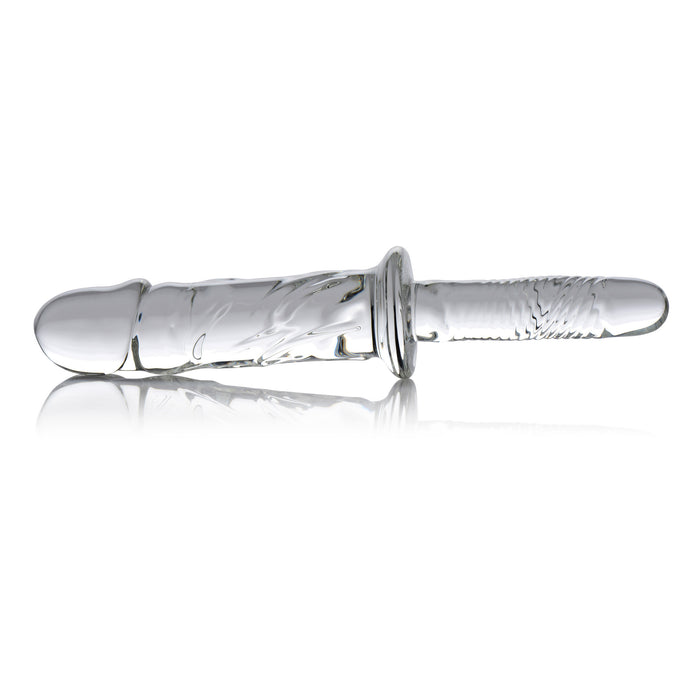 Master Series Brutus Glass 11.5in. Dildo Thruster