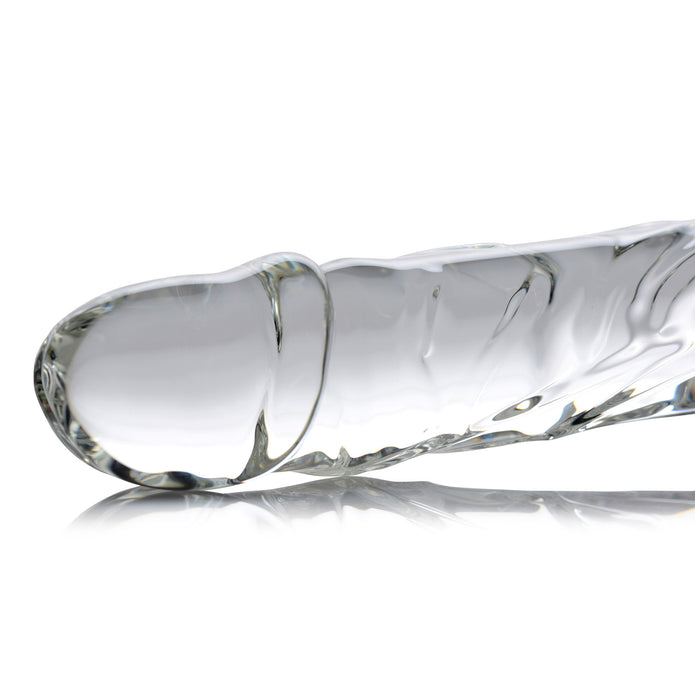 Master Series Brutus Glass 11.5in. Dildo Thruster