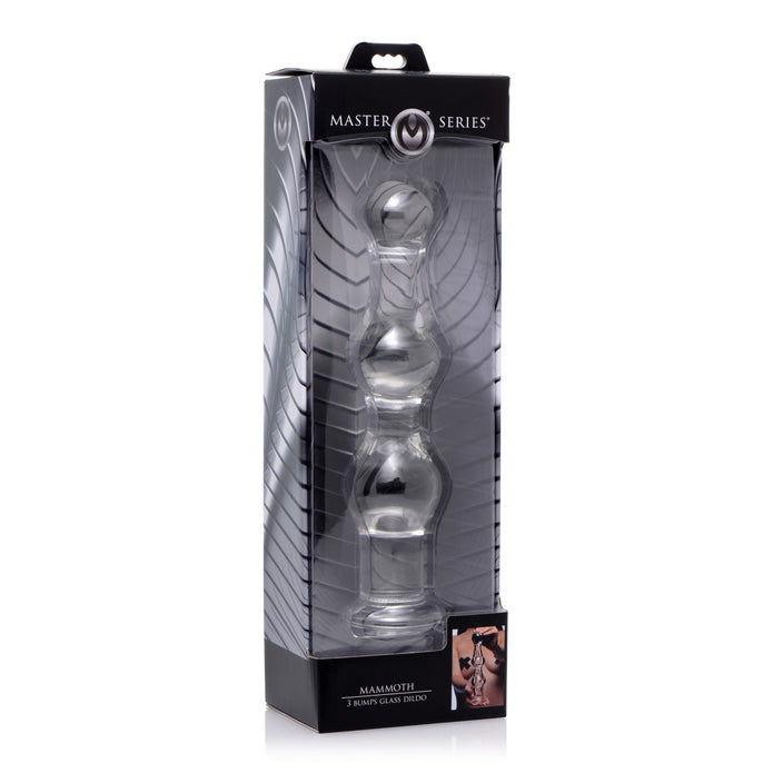 Master Series Mammoth Glass 10in. Dildo