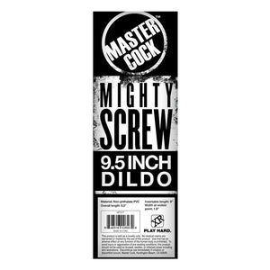 Master Cock Mighty Screw 9.5 Inch Dildo